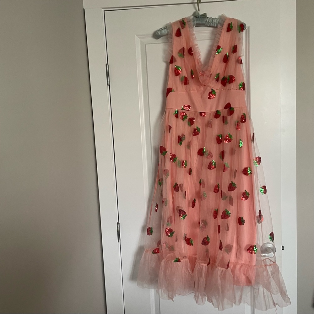 strawberry dress